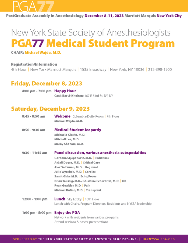 Medical Student Program
